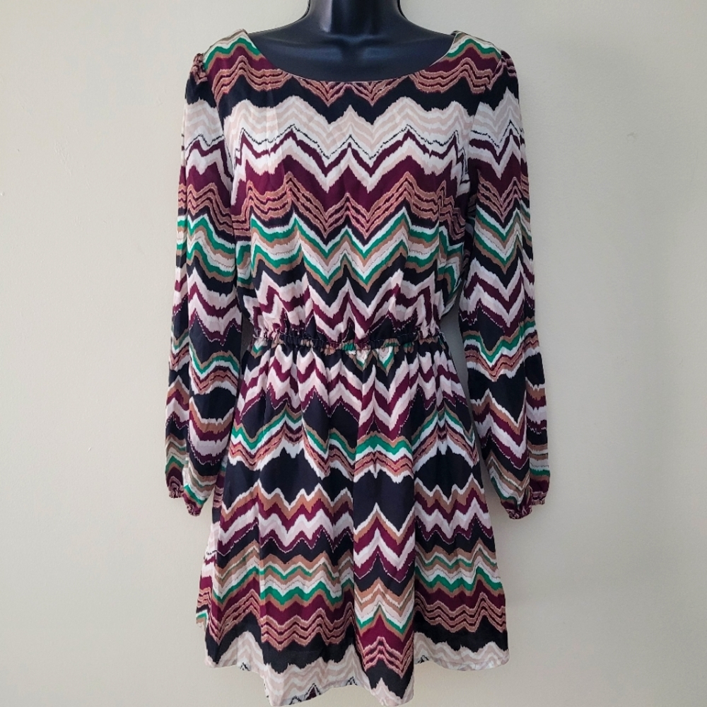 Takara ZigZag Mini Dress